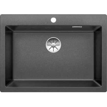 Chiuveta bucatarie Pleon 8 523043, silgranit Antracit, 700 x 510 mm, Blanco